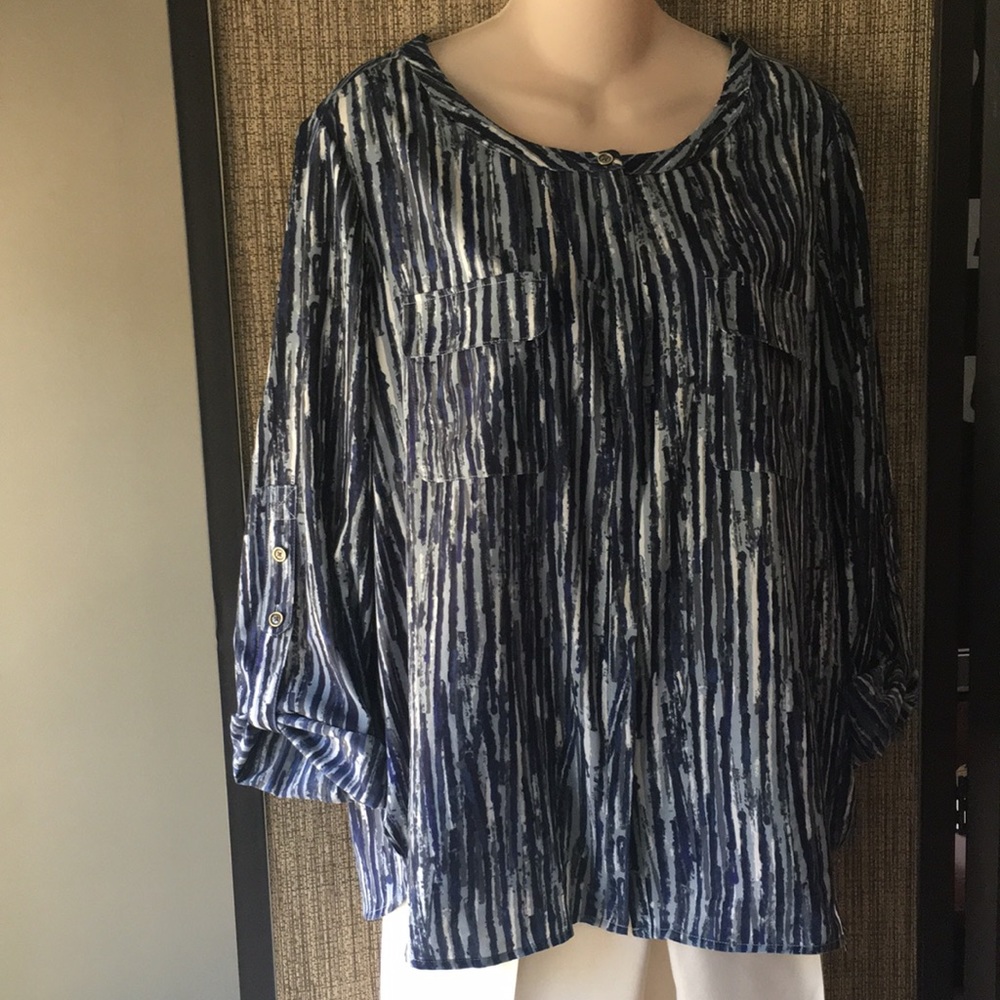 Anne Klein Ladies long sleeve blouse